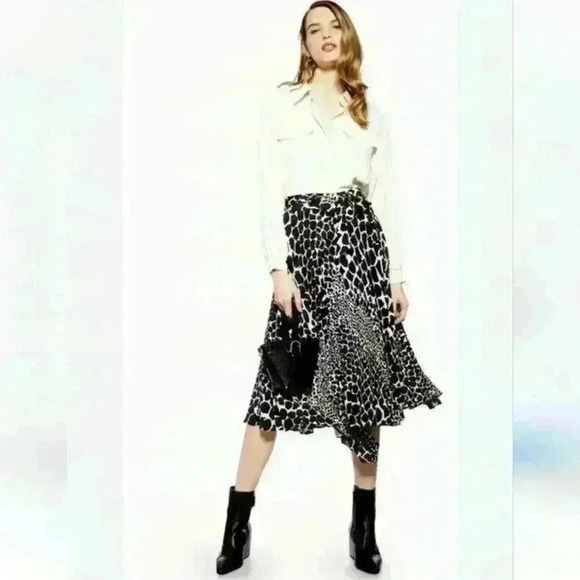 Topshop asymmetrical  skirt - Picture 1 of 4